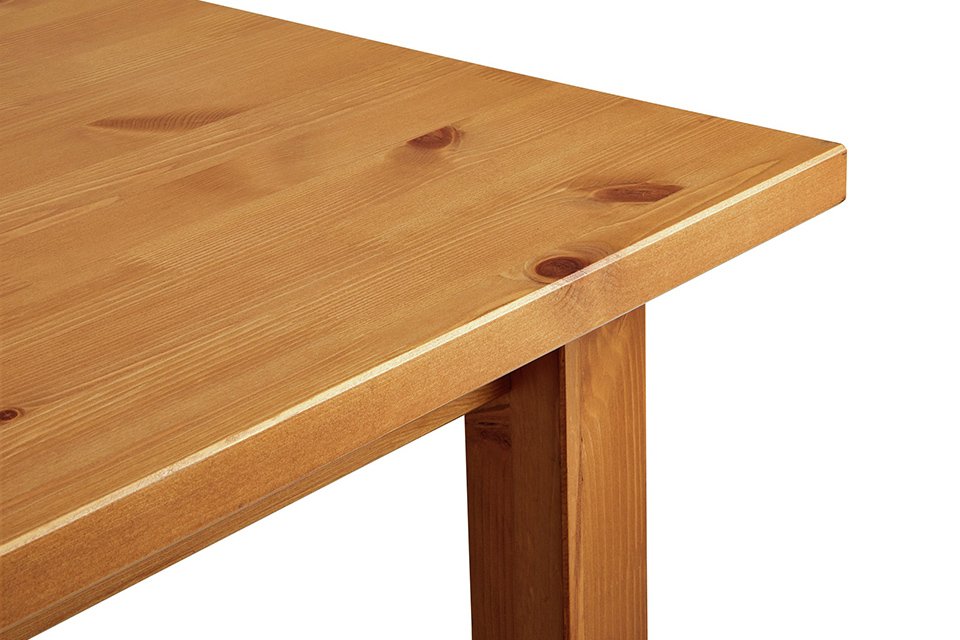 Solid wood tables.
